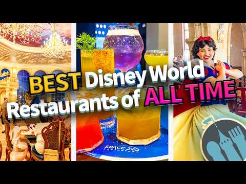 The BEST Disney World Restaurants of ALL TIME