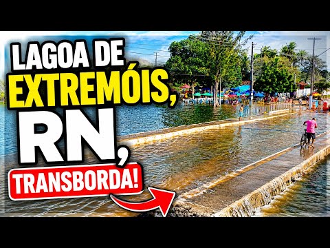 Lagoa de Extremoz RN transbordando