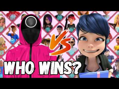 Who Would Survive Squid Game in Miraculous Ladybug?