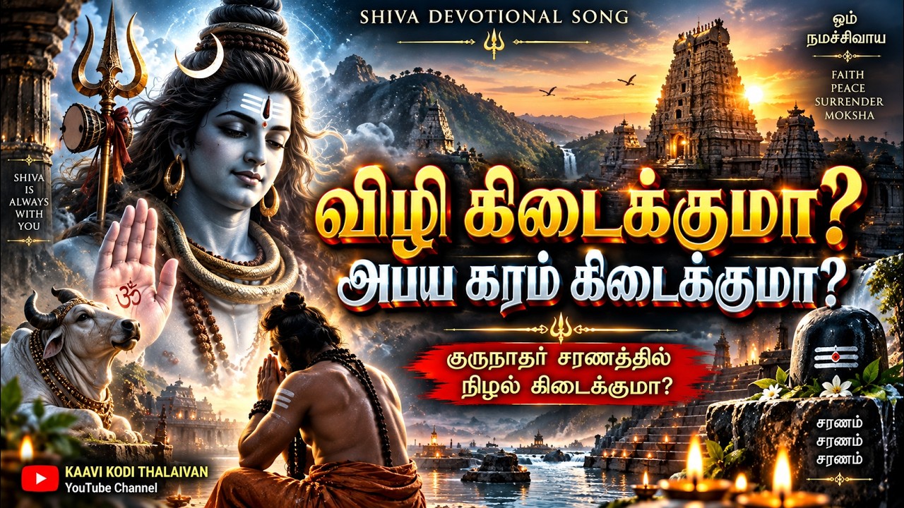 விழி கிடைக்குமா? அபய கரம் கிடைக்குமா? | Trending Shiva Song 2026