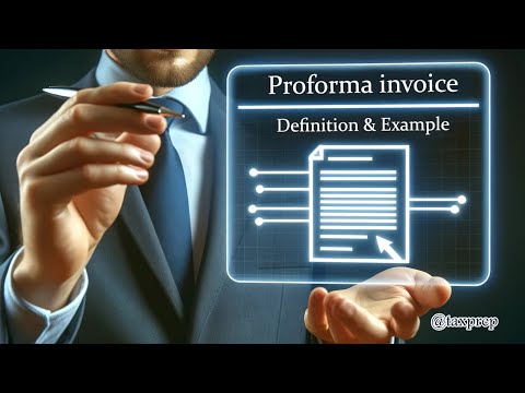 What is a Proforma Invoice: Explained with Examples