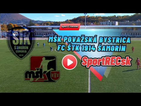 MŠK POVAŽSKÁ BYSTRICA U13 - FC ŠTK 1914 ŠAMORÍN U13 - II. liga U13 HUMMEL ZsFZ