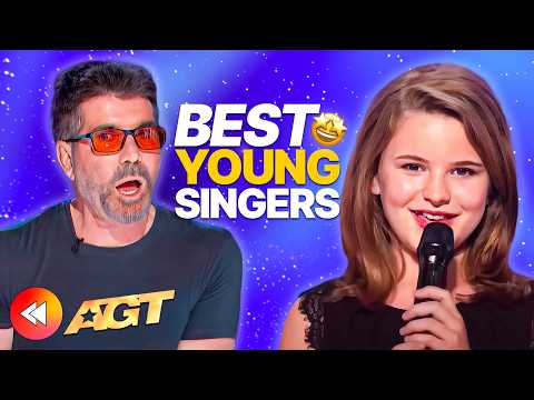 YOUNGEST Singers With BIG VOICES On America's Got Talent 🥹
