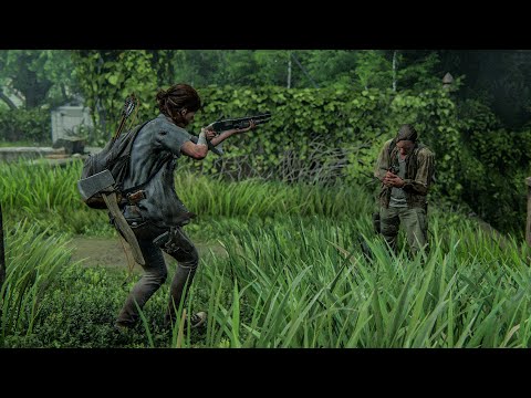 The Last of Us 2 Remastered PS5 Aggressive Stealth Gameplay | Hillcrest