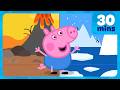 George Pig S Hot Vs Cold Challenge The Holiday Simulator ️ Peppa Pig Full Episodes 30 Mins