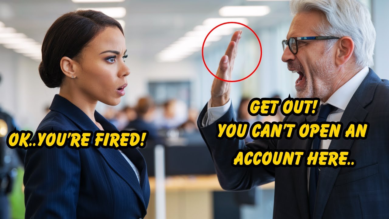 Bank Staff Slaps and Arrests Undercover Black CEO, Unaware She Owns The Bank, Later She Fires Him