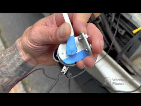 '49 Ford club coupe; early '50s Chevy brake light switch install