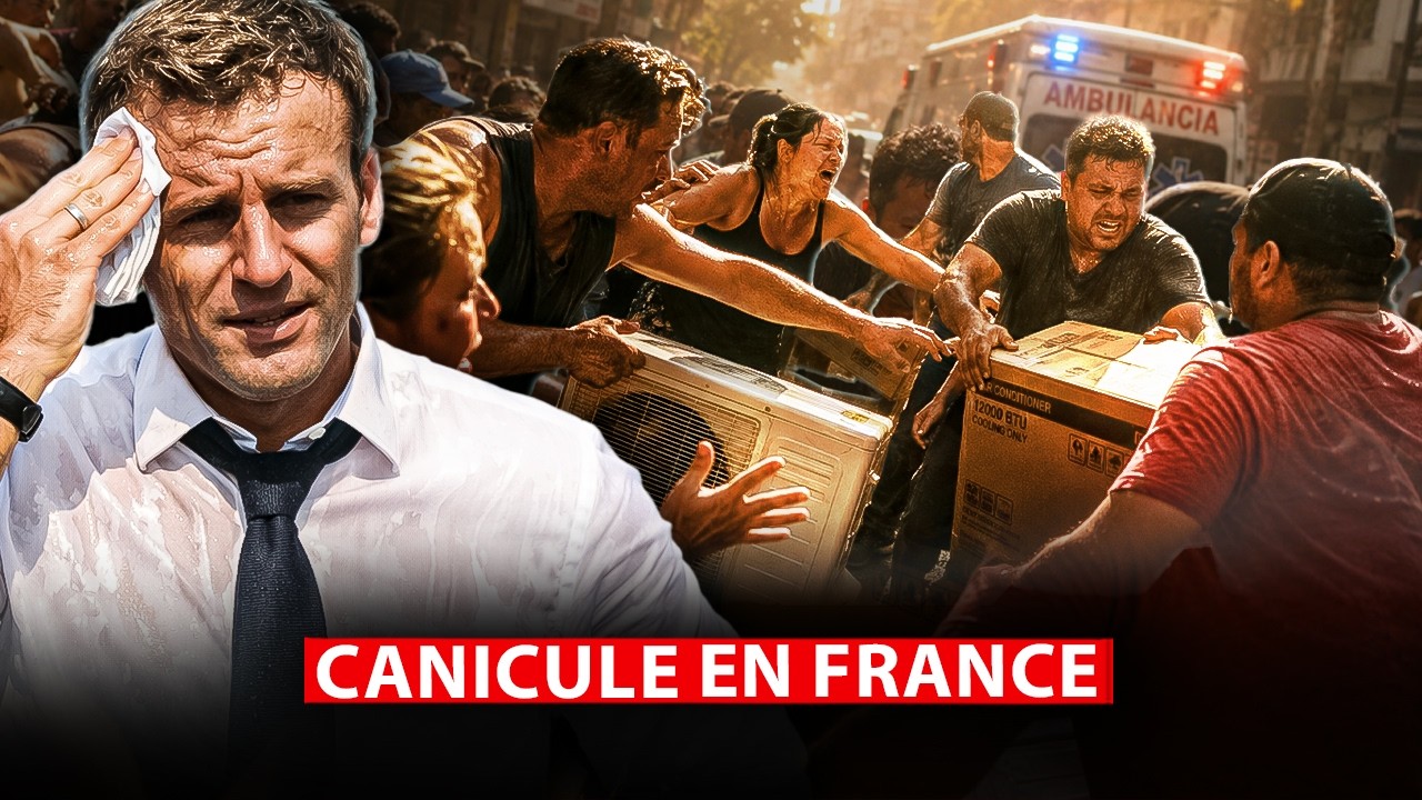 La France cuit, des milliers de victimes, la canicule paralyse l'Europe !