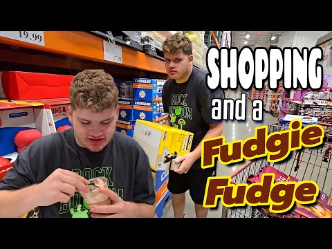 Shopping and a Fudgie Fudge