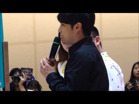 150823 Kangin at Cat Funeral Movie Premiere (Apm) Hong Kong