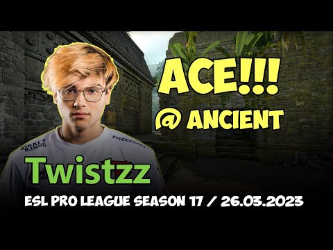 🔥 FaZe Twistzz AWESOME ACE vs Cloud9 (ancient) @ ESL Pro League Season 17 Grand final / CSGO POV