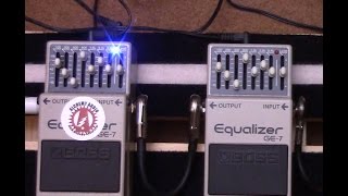 Video thumbnail for Boss GE-7 Alchemy Audio Mod Vs Stock - Boss Equalizer Pedal by Simon Smith