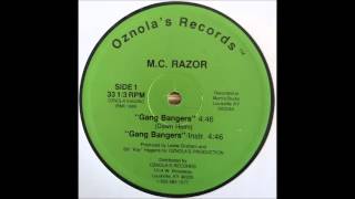 MC Razor - Gang Bangers ( Oznola's Records 1989 ) Louisville KY