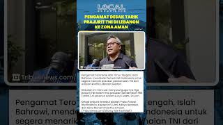 3 Prajurit TNI Gugur di Lebanon, Pengamat Desak Pemerintah Indonesia Tarik Pasukan ke Zona Aman