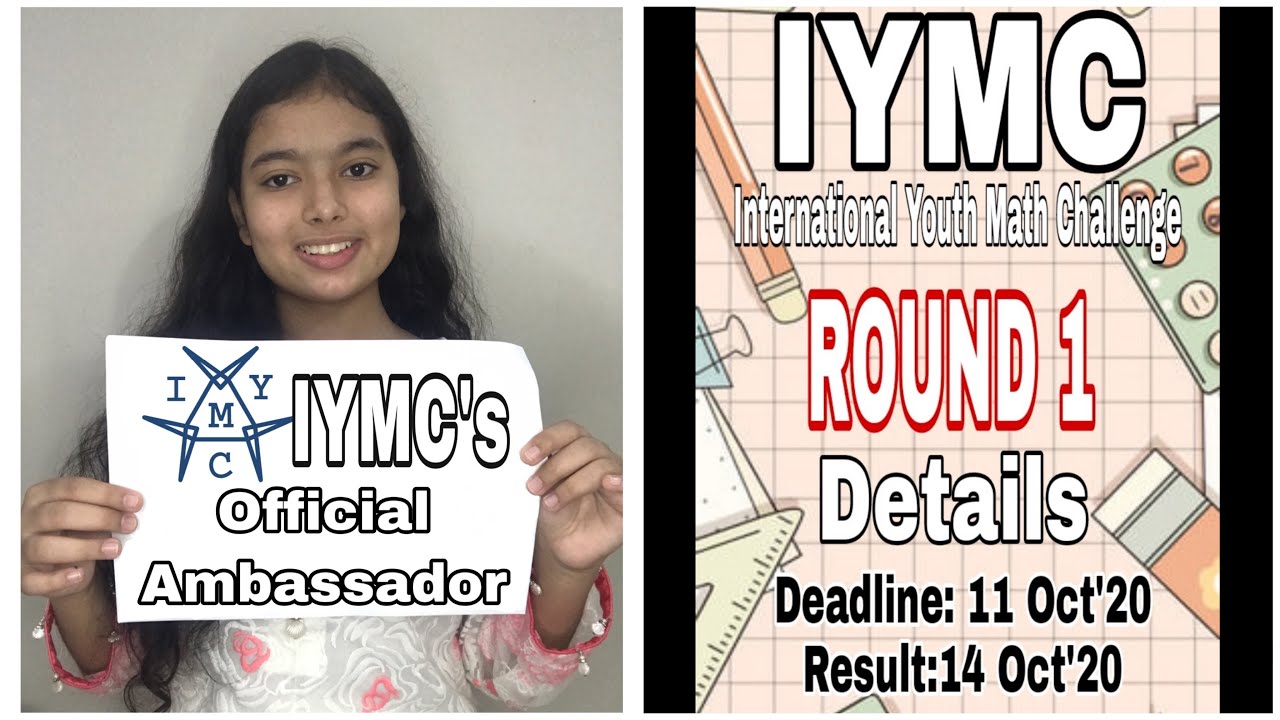 Ambassador for IYMC| International Youth Math Challenge | Emanellahivlogs