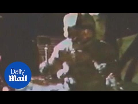 Apollo 15 commander completes Galileo experiment on the Moon - Daily Mail