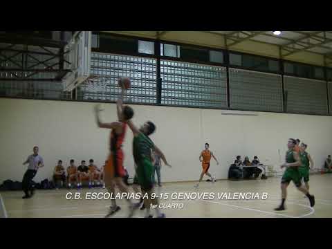 C.B. ESCOLAPIAS A 71-95 GENOVES VALENCIA B