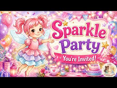 ✨ Sparkle Party time with Candy Sparkles — jump, spin, shake, and let the sparkle in. 💖
