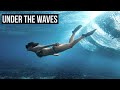 SWIMMING INTO THE BIGGEST WAVES IN FIJI