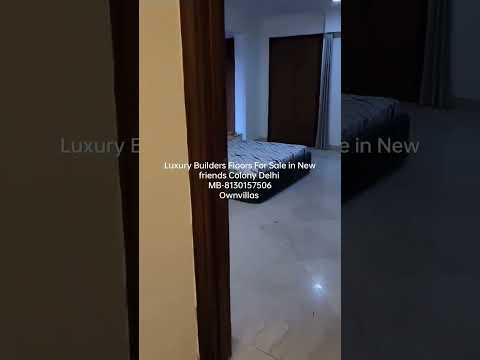 4 BHK Builder Floor 4500 Sq.ft. for Sale in Block A, New Friends Colony, Delhi