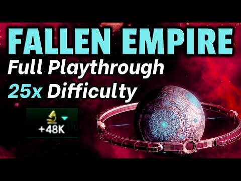 Reclaiming The Galaxy As A FALLEN EMPIRE | Stellaris 25x Max Difficulty Crisis FULL Playthrough