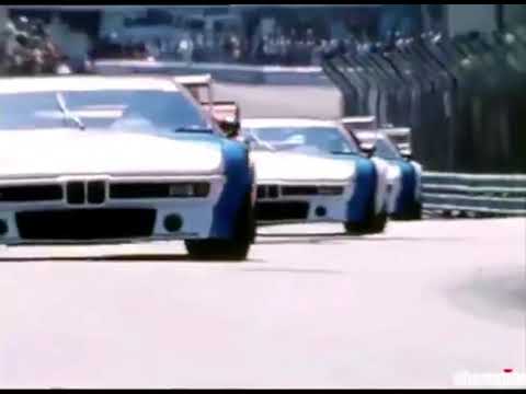 Niki Lauda with BMW M1 in Monaco 1979