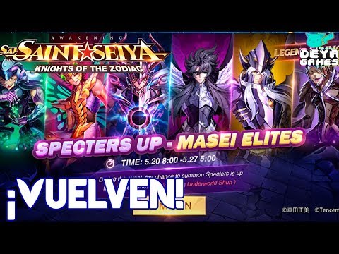 Un día para el banner de los espectros | Saint Seiya: Awakening KotZ