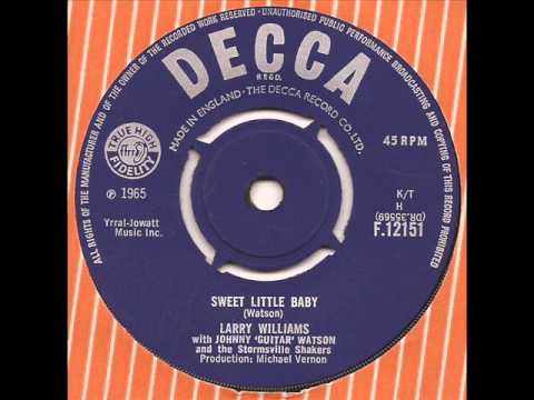 Larry Williams - Sweet Little Baby - Decca Mod RnB 45 Johnny Guitar Watson Stormsville Shakers