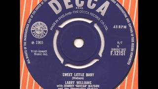 Larry Williams - Sweet Little Baby - Decca Mod RnB 45 Johnny Guitar Watson Stormsville Shakers