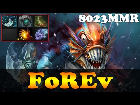 Dota 2 - FoReV 8023 MMR Plays Slark vol 3 - Ranked Match Gameplay