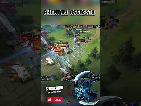 Unreal Cleave Damage | Phantom Assassin Beyond Godlike | #dota2highlights