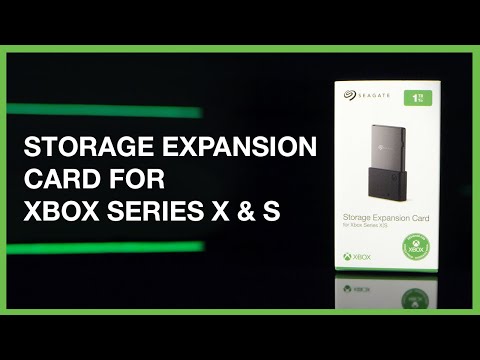 Kietasis diskas „SEAGATE“ atminties išplėtimo plokštė, skirta „Xbox Series X S“ (CFXSSD/1TB/PCIE) video