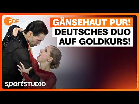 Kurzprogramm von Hase/Volodin im Eiskunstlauf | Olympia Mailand Cortina 2026 | sportstudio