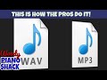 The BEST Way to Convert WAV to MP3