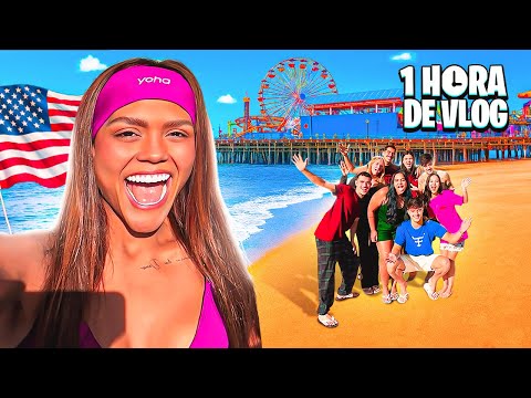 1 HOUR VLOG AT THE BEACH AND PARK IN THE USA!!!
