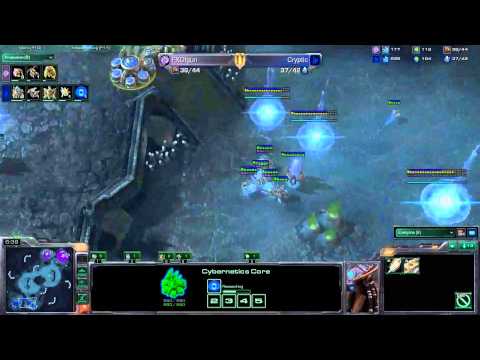 TL SC2 Open #21  R5 FXOtgun(z) vs Cryptic(P)