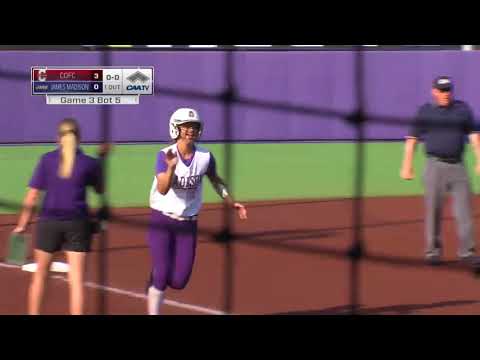HIGHLIGHTS | JMU Softball vs. CoC | First Round
