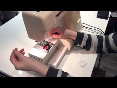How to thread your Janome Sewing Machine Part 2 (Inserting Bobbin)