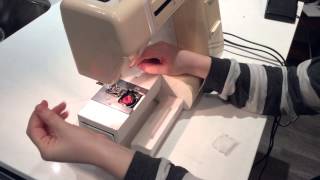 How to thread your Janome Sewing Machine Part 2 (Inserting Bobbin)