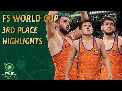 Third Place Highlights of the Freestyle World Cup #WrestleCoralville