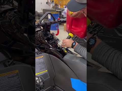 Weighing the new Arctic Cat Catalyst 600!