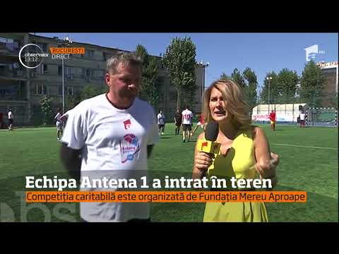 Au început meciurile pentru Cupa Mereu Aproape, un eveniment caritabil