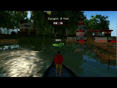 rapala pro bass fishing with rod peripheral - playstation 3