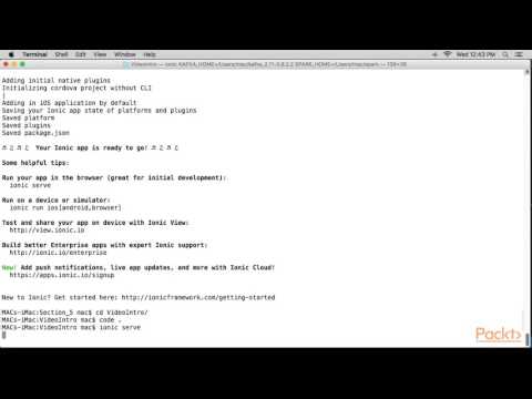 Ionic 2 Solutions Part 2 Adding Multiple Pages Using Tabs | packtpub com