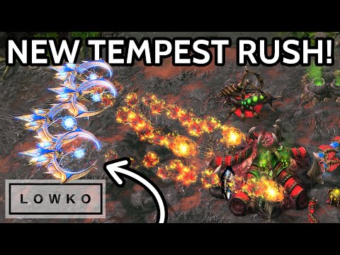 herO's NEW Tempest Rush vs Dark! (StarCraft 2)