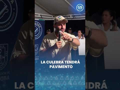 Inversión rural en Cotorra: La Culebra tendrá pavimento