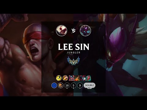 Lee Sin Jungle vs Kha'Zix - EUW Challenger Patch 12.17