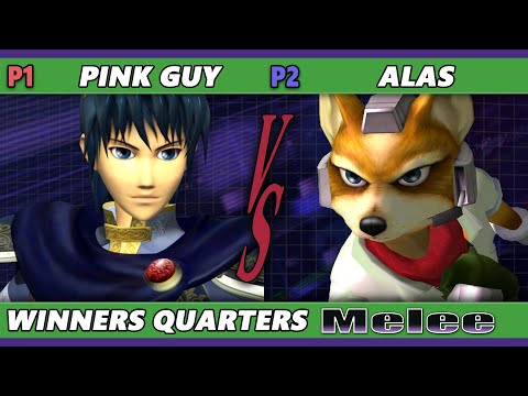 S@X 466 Winners Quarters - Pink Guy (Marth) Vs. Alas (Fox) Smash Melee - SSBM