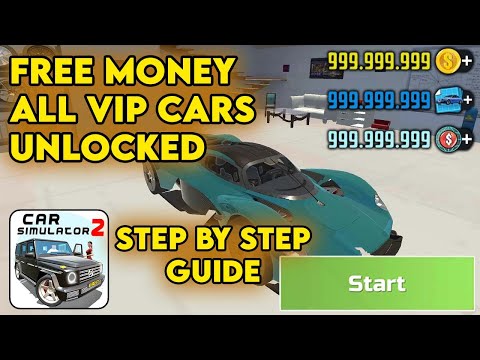 Unlimited Coins & All VIP Cars Unlocked! 🔥 Works on All Versions | Car Simulator 2