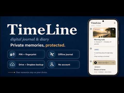 TimeLine: Journal & Diary video thumbnail